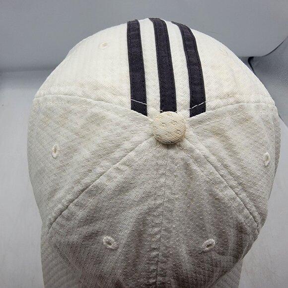 Adidas Unisex White Mesh Baseball Hat Cap Casual Outdoors Lightweight - Picture 10 of 10